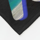 レイズと名前を付ける夏期 フリースブランケット (角)