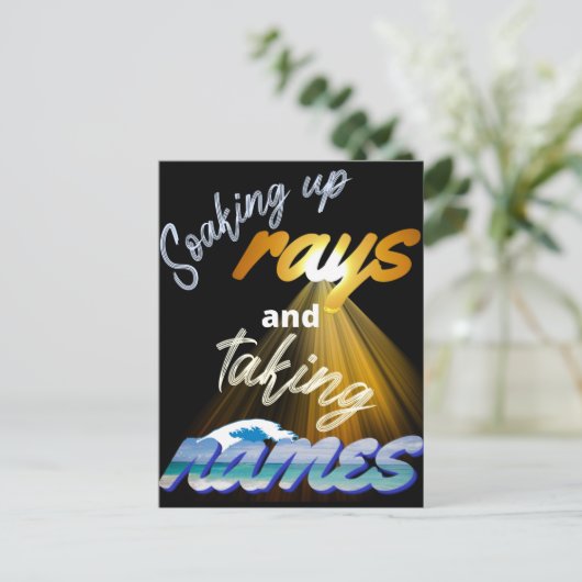 レイズと名前を付ける夏期 ポストカード (スタンド正面)