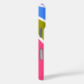 レイズパターンカスタムモノグラムケース Case-Mate iPhoneケース (裏面 / 右)