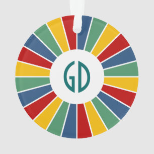 レイズボタンI +写真、文字、モノグラム オーナメント