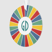 レイズボタンI +写真、文字、モノグラム オーナメント (正面)