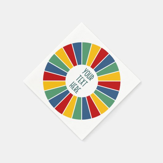 レイズボタンI +写真、文字、モノグラム スタンダードカクテルナプキン (角)