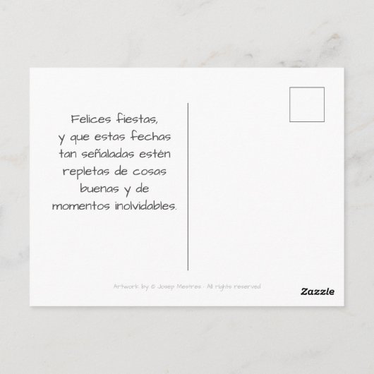 レイズマゴスデオリエンテ ポストカード (裏面)