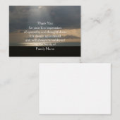 レイズ輝くシーサンキューカード ノートカード (正面/裏面)