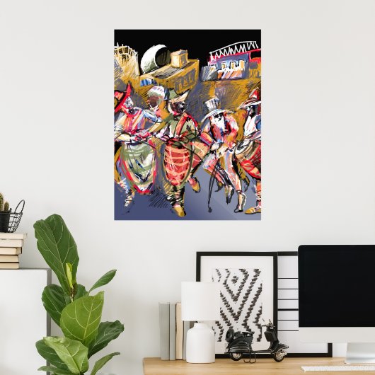 「レイセス」 ポスター (ホームオフィス)