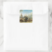 レイターとウィリアム・デ・ウィットの上陸 スクエアシール (バッグ)