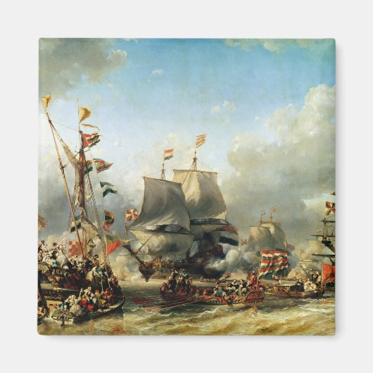 レイターとウィリアム・デ・ウィットの上陸 マグネット (正面)