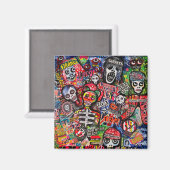 レイダストによるマグネットの落書き マグネット (正面/裏面)