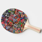 レイダストによる落書き卓球ラケットの不一致 卓球ラケット (横)