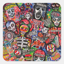 レイダストの落書き スクエアシール