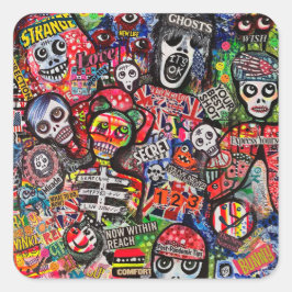 レイダストの落書き スクエアシール