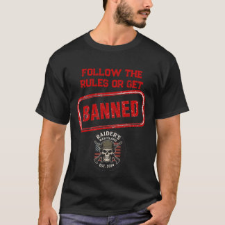 レイダーの荒廃地でBANされるTシャツ Tシャツ