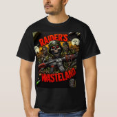 レイダーの荒廃地帯ゾンビスケルトンTシャツ Tシャツ (正面)
