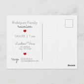 レイダーレッド州オブテキサス州ファミリー懇親会 ポストカード (裏面)