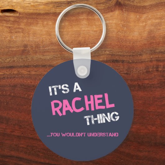 レイチェルが理解できないこと キーホルダー (正面)