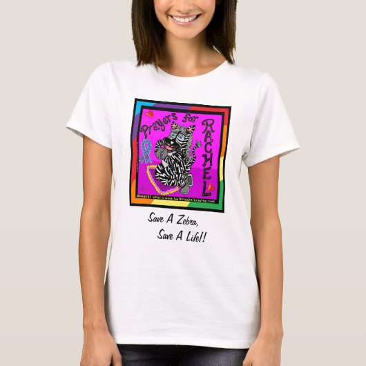 レイチェルのための祈りの言葉 Tシャツ (正面)