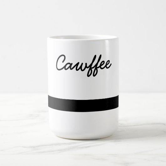 レイチェルのためのCawffee コーヒーマグカップ (中央)