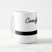 レイチェルのためのCawffee コーヒーマグカップ (正面左)