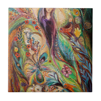 レイチェルのタナフ物語の女性 タイル