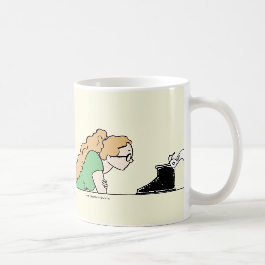 レイチェルのマグを頼んで下さい コーヒーマグカップ (右)