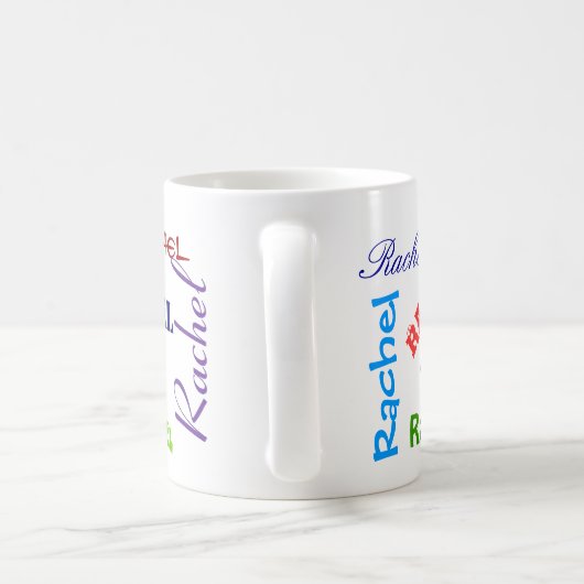 レイチェルのマグ コーヒーマグカップ (ハンドル)