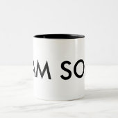 レイチェルのリードのためのカスタムなマグ ツートーンマグカップ (中央)