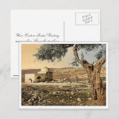 レイチェルの墓，エルサレム，聖地レアPhotochr ポストカード (正面/裏面)