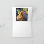 レイチェルの挨拶状 カード (内部)