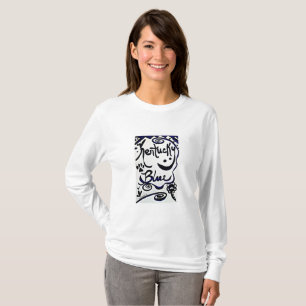 レイチェルの落書きの芸術-ケンタッキーの青 Tシャツ