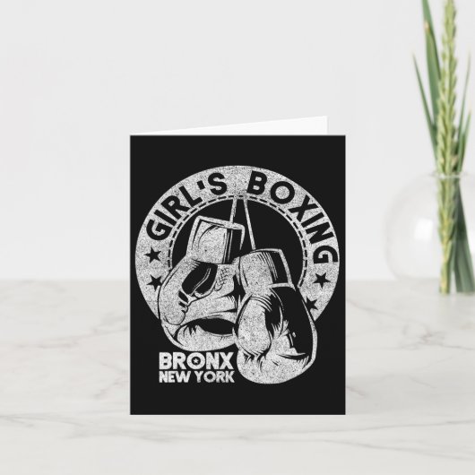 レイチェルガールズボクシングブロンクスNyヴィンテージ カード (正面)