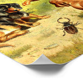 レイチェルト – ダシュンドパピーズ遊ズ ポスター (角)