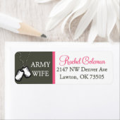 レイチェル軍の妻のシールのために ラベル (インサイチュ)