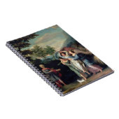 レイチェル、リアおよびSのヤコブそしてLabanの会合 ノートブック (右側)