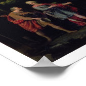 レイチェル、リー、Sとのヤコブとラバンの会合 ポスター (角)