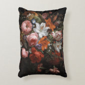 レイチェル·ルイッシュ-ガラスの花瓶に花 アクセントクッション (正面(垂直))