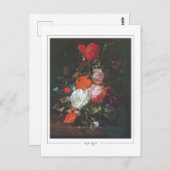 レイチェルRuysch #1 -ファインアートはがき ポストカード (正面/裏面)