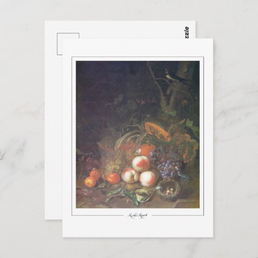 レイチェルRuysch #6 -ファインアートはがき ポストカード (正面/裏面)