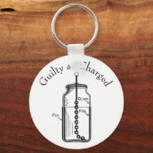 レイデン・ジャーの有罪 キーホルダー (正面)