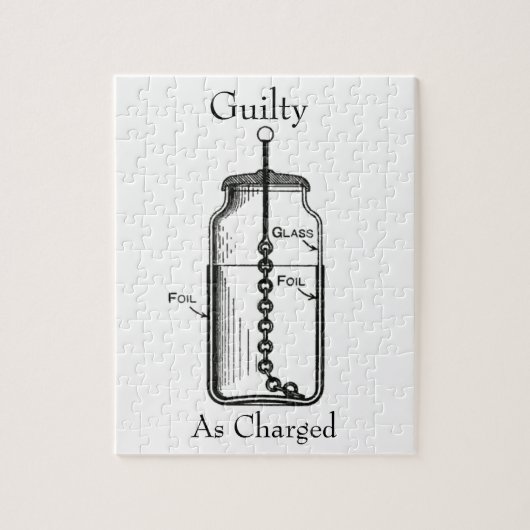 レイデン・ジャーの有罪 ジグソーパズル (縦)