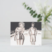 レイトウォークはがき ポストカード (スタンド正面)