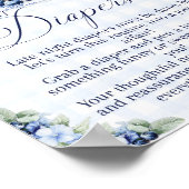 レイトナイトおむつブルーベリーパンケーキベビーブランチ ポスター (角)