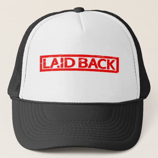 レイトバックスタンプ キャップ (正面)