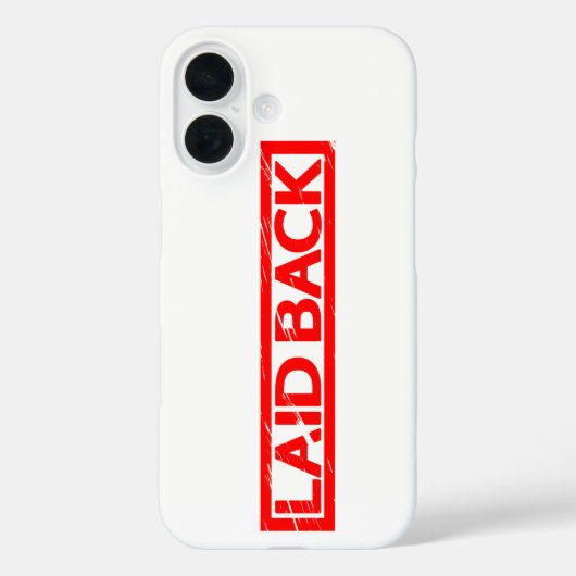 レイトバックスタンプ Case-Mate iPhoneケース (裏面)