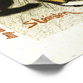 レイトプール猫をヴィンテージフランスの殺菌広告する ポスター (角)