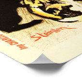 レイトプール生乳を殺菌するヴィンテージ フランスの ポスター (角)