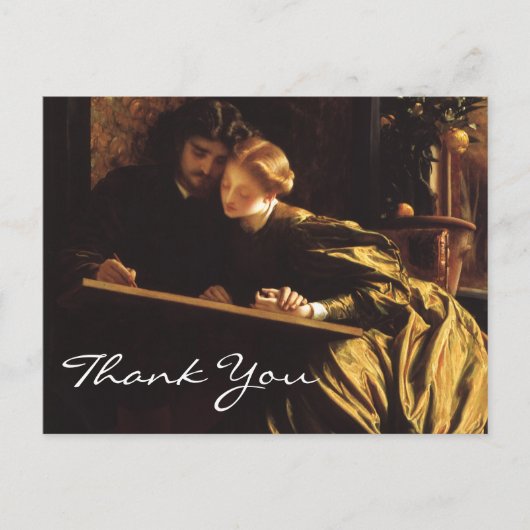 レイトンの画家のハネムーン ポストカード (正面)