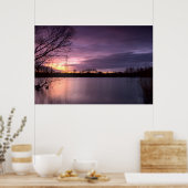 レイトンブザーード冬の日の出(7775)ポスター ポスター (キッチン)