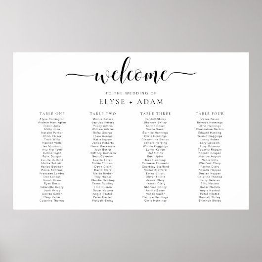 レイトンミニマル4バンケットテーブル席ポスター ポスター (正面)