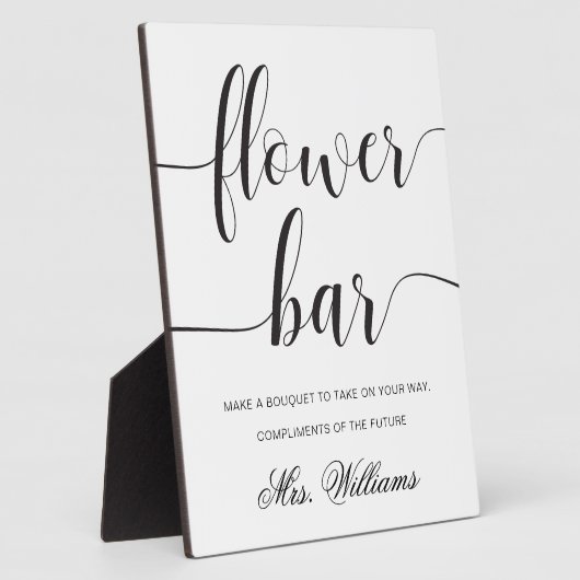 レイトンモダンフミニマルァワーバー標識 フォトプラーク (側面)