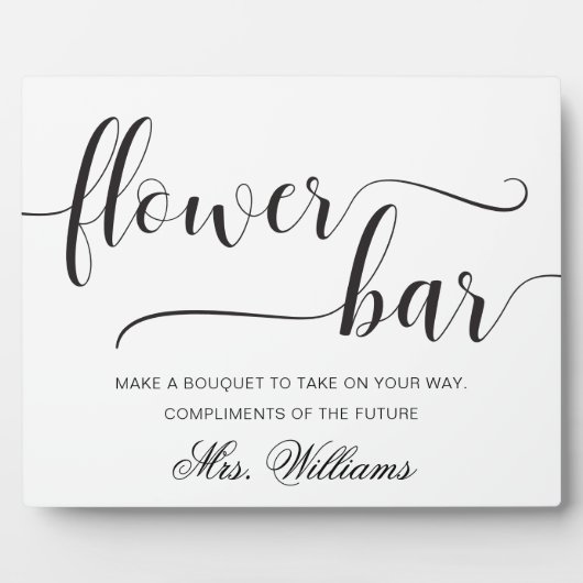 レイトンモダンフミニマルァワーバー標識 フォトプラーク (正面)